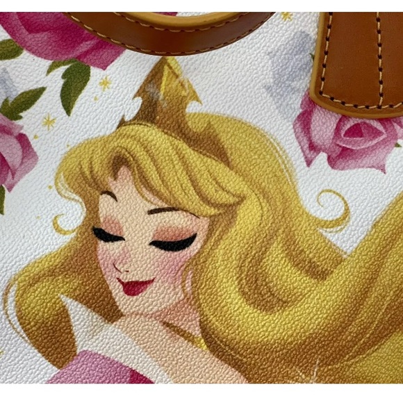 NWT Disney dooney and bourke sleeping beauty 60th anniversary tote - Picture 3 of 10